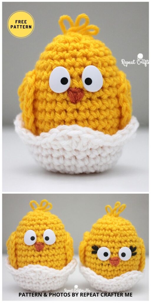 Crochet Baby Chick - 12 Free Amigurumi Easter Chick Crochet Patterns