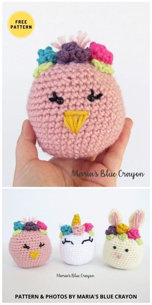 Easter Amigurumi - 12 Free Amigurumi Easter Chick Crochet Patterns