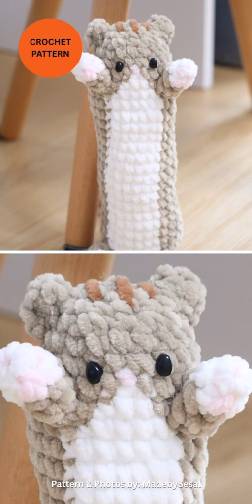Long Cat Pillow Plush - 8 Easy & Modern Long Pillow Crochet Patterns