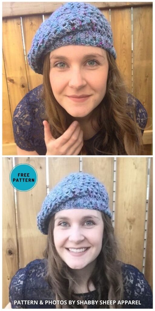 Spring Beret Crochet Pattern - 12 Free Crochet Spring Hat Pattern Ideas