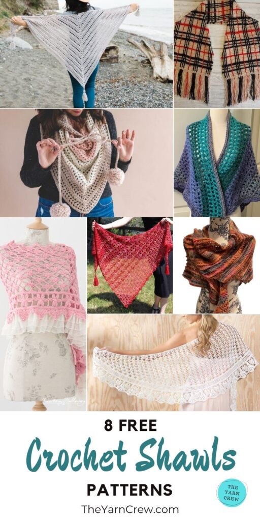 8 Free Mother's Day Shawl Crochet Patterns PIN 3