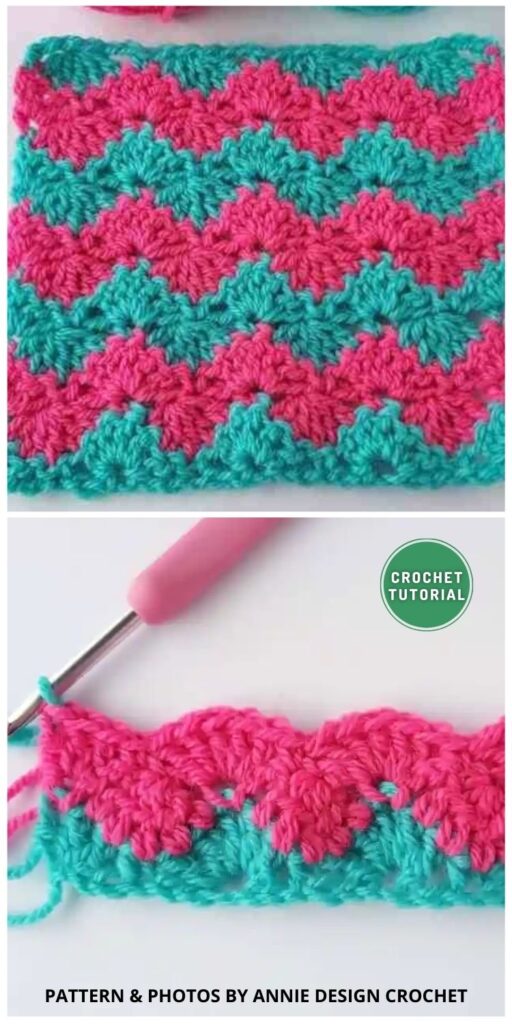 Crochet Interlocking Shell Stitch - 8 Quick Crochet Shell Stitch Tutorials For Beginners