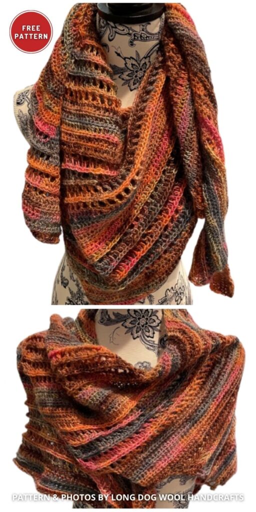 Mother of Dragons Shawl - 8 Free Mother's Day Crochet Shawl Patterns