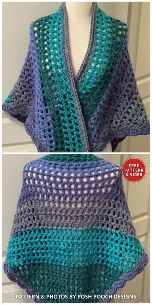 Mother's Day Shawl Crochet Pattern - 8 Free Mother's Day Crochet Shawl Patterns
