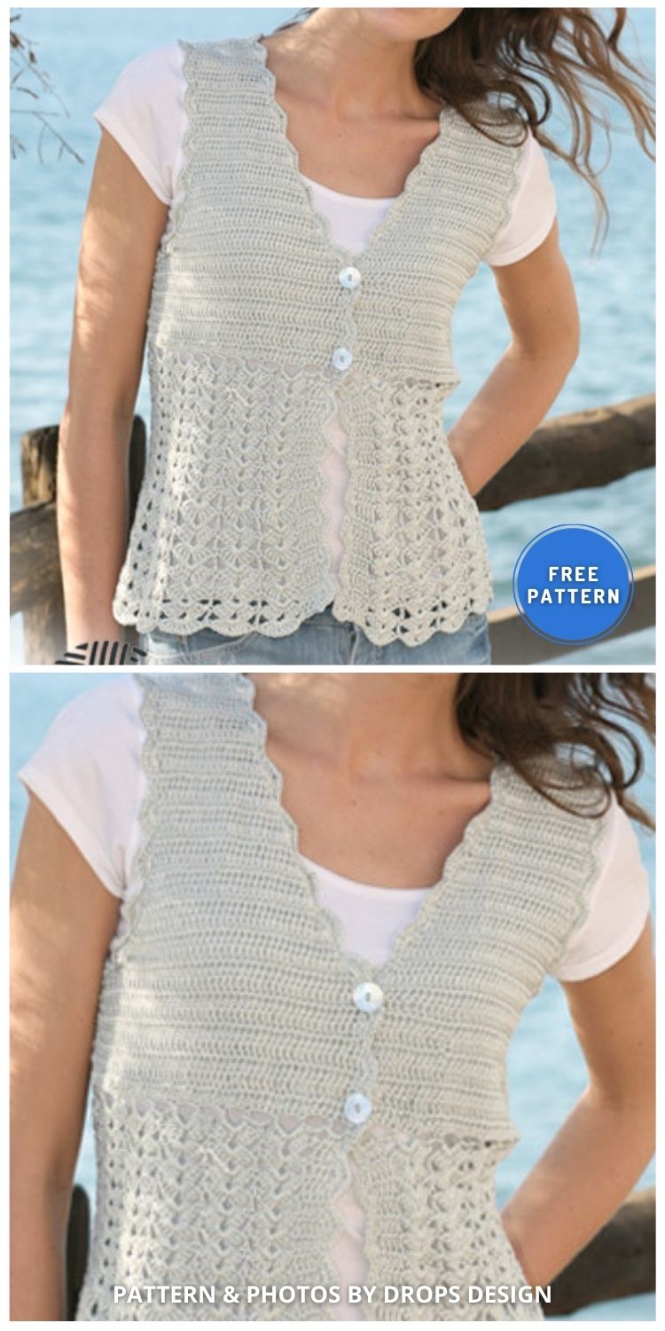 Vested lnterest - 8 Best Crochet Waistcoat Patterns For Women