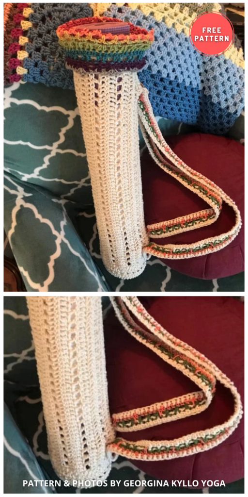 Chakra Yoga Bag - 5 Free Awesome Yoga Bag Crochet Patterns