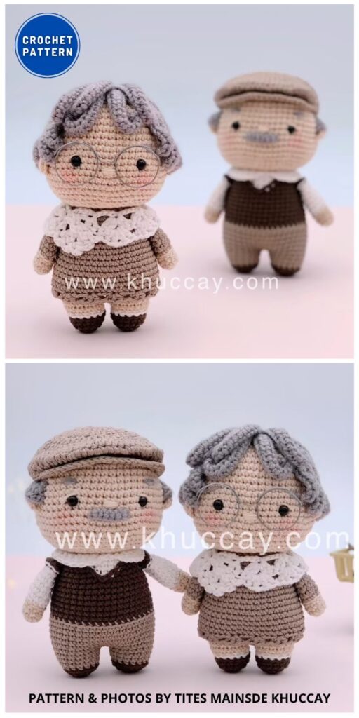 Crochet Amigurumi Pattern_ Mami - 7 Easy Crochet Amigurumi Grandparents Patterns