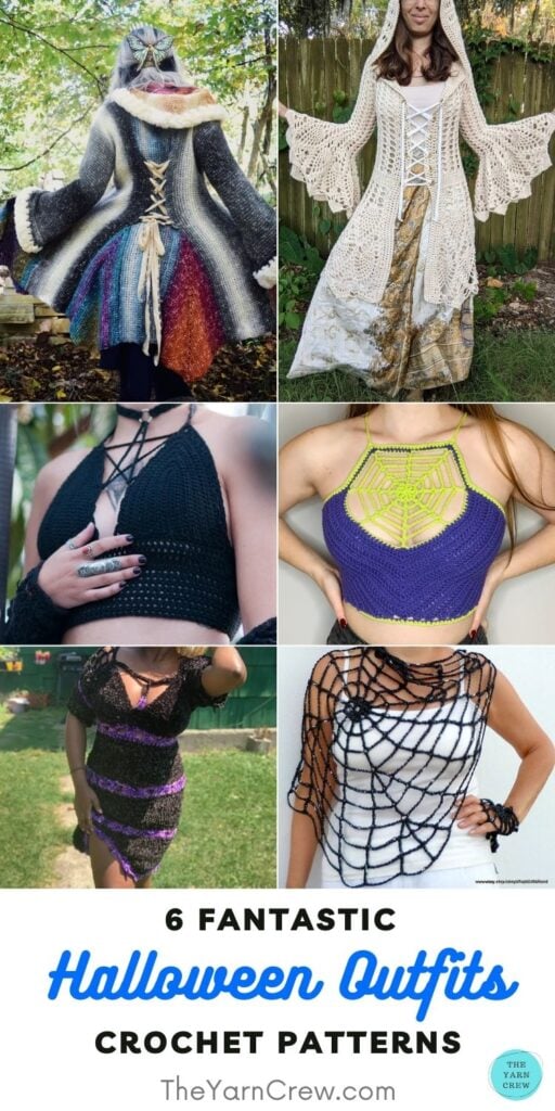 6 Fantastic Halloween Outfit Crochet Patterns PIN 3