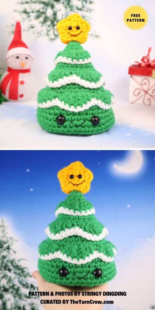 Christmas Tree Amigurumi - 6 Easy Crochet Amigurumi Christmas Tree Patterns