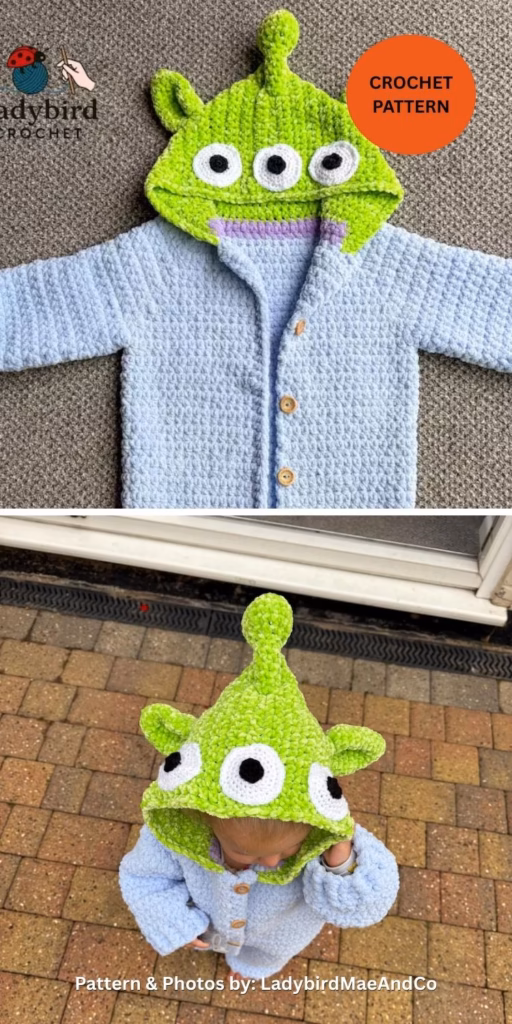 Crochet Alien Outfit Pattern - 7 Cutest Crochet Halloween Baby Outfit Patterns To Try