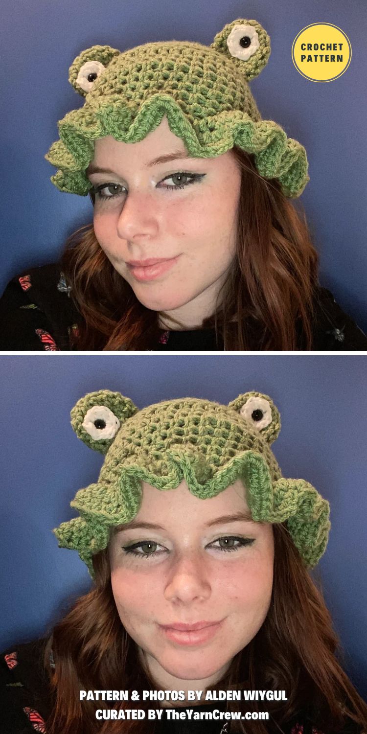 6 Cute Crochet Frog Bucket Hat Patterns The Yarn Crew