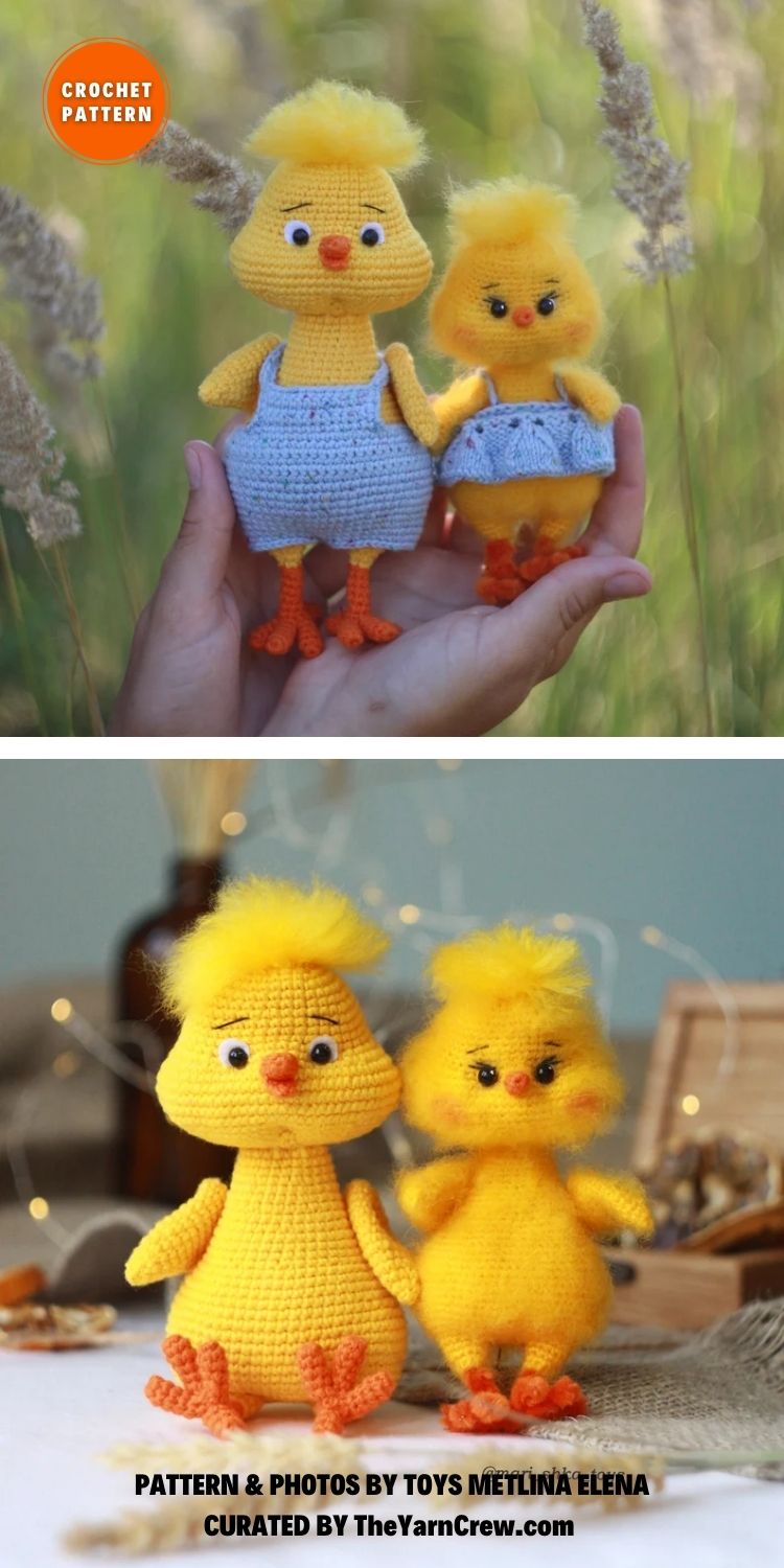 8 Crochet Amigurumi Chicken Patterns - The Yarn Crew