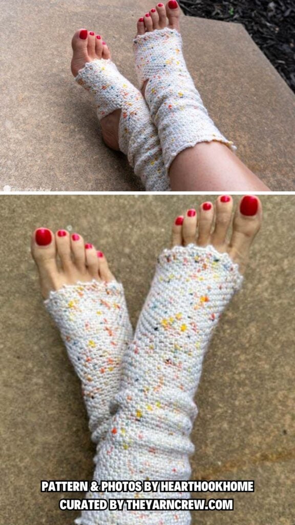 4. Free Yoga Socks Crochet Pattern - 12 Easy And Free Crochet Yoga Sock Patterns For Women - The Yarn Crew