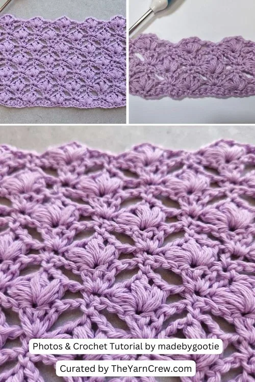 2. How to Crochet the Lace Flower Stitch - The Yarn Crew