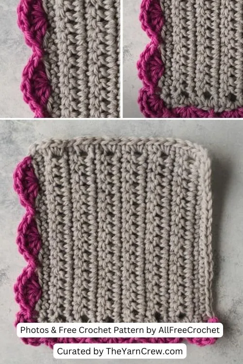 11. Sweet Shell Crochet Edging - The Yarn Crew