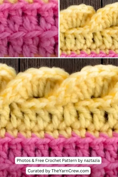 4. How to Crochet a Wavy Shell Stitch Border Edging for a Blanket Shawl or Scarf - The Yarn Crew