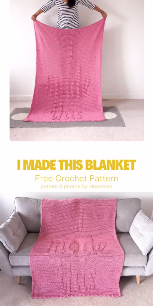 6. I Made This Blanket