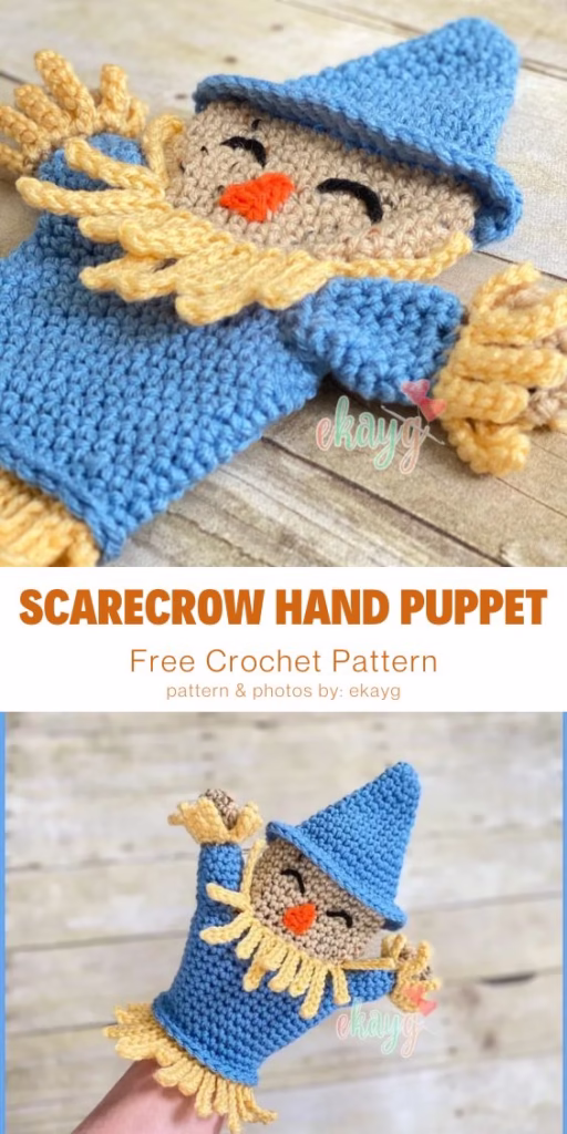 11. Scarecrow Hand Puppet