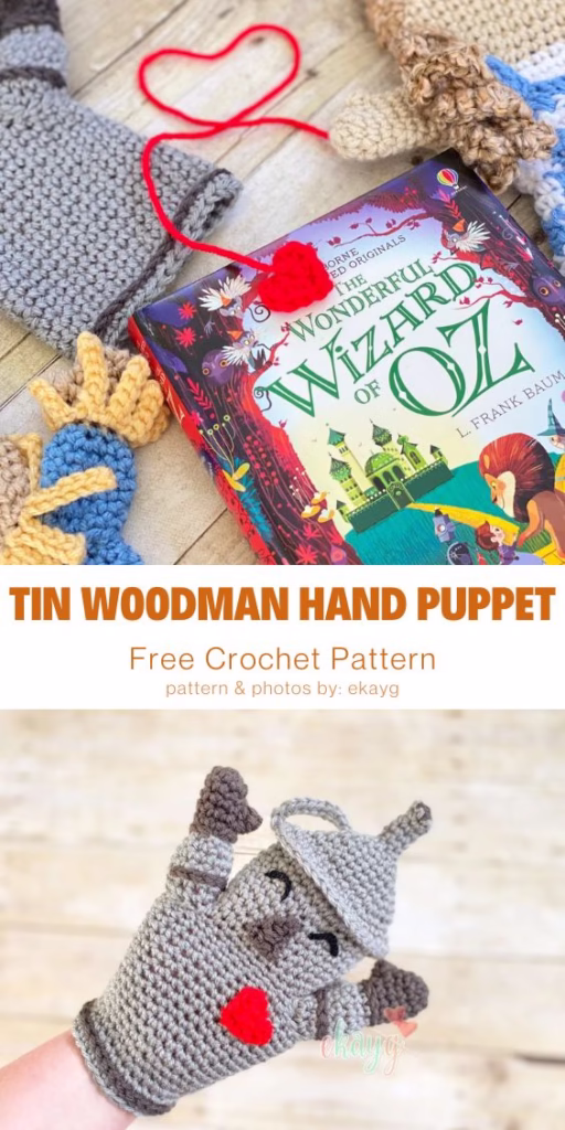 13. Tin Woodman Hand Puppet