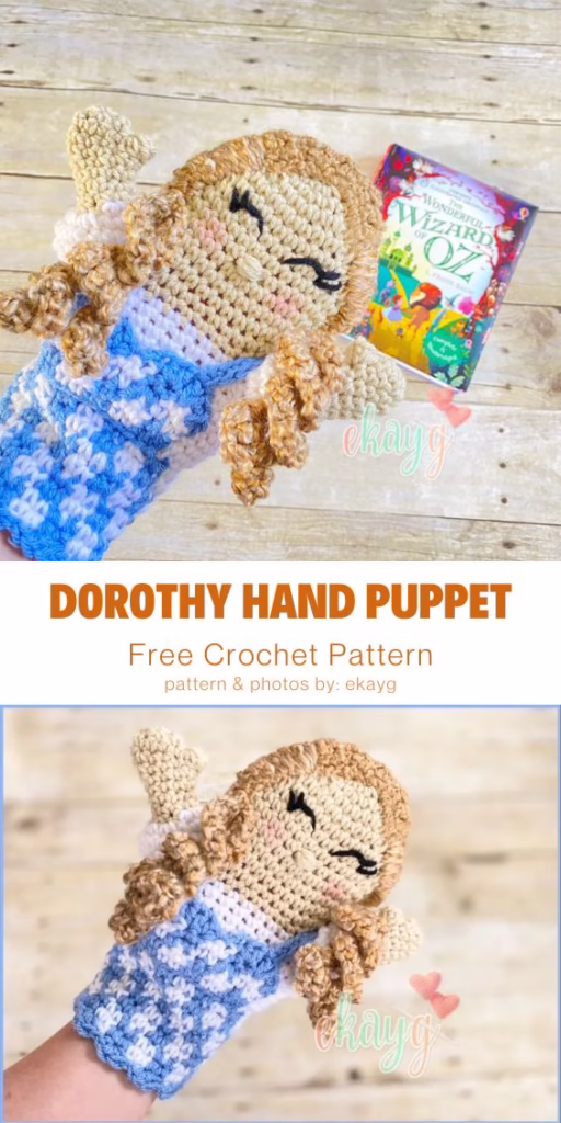9. Dorothy Hand Puppet