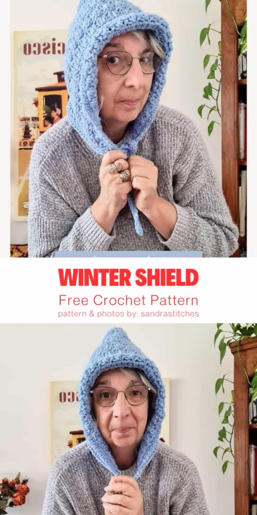 2. Easy Crochet Hood Pattern for Beginners