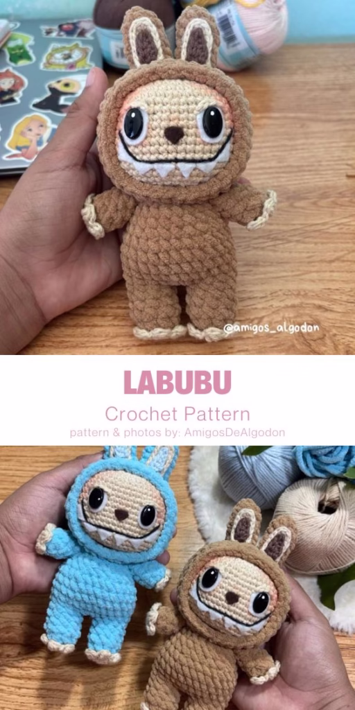 7. Labubu crochet pattern