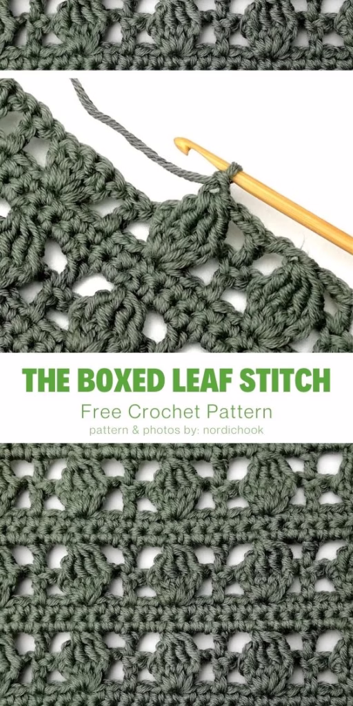 9. The boxed leaf stitch