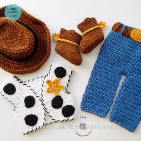 Cowboy Baby Halloween Costume - Curated By The Yarn Crew