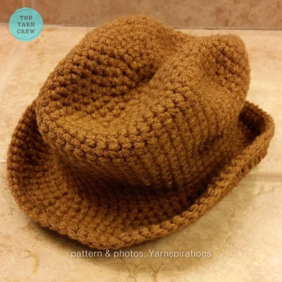 Newborn Cowboy Hat and Boots - Curated By The Yarn Crew