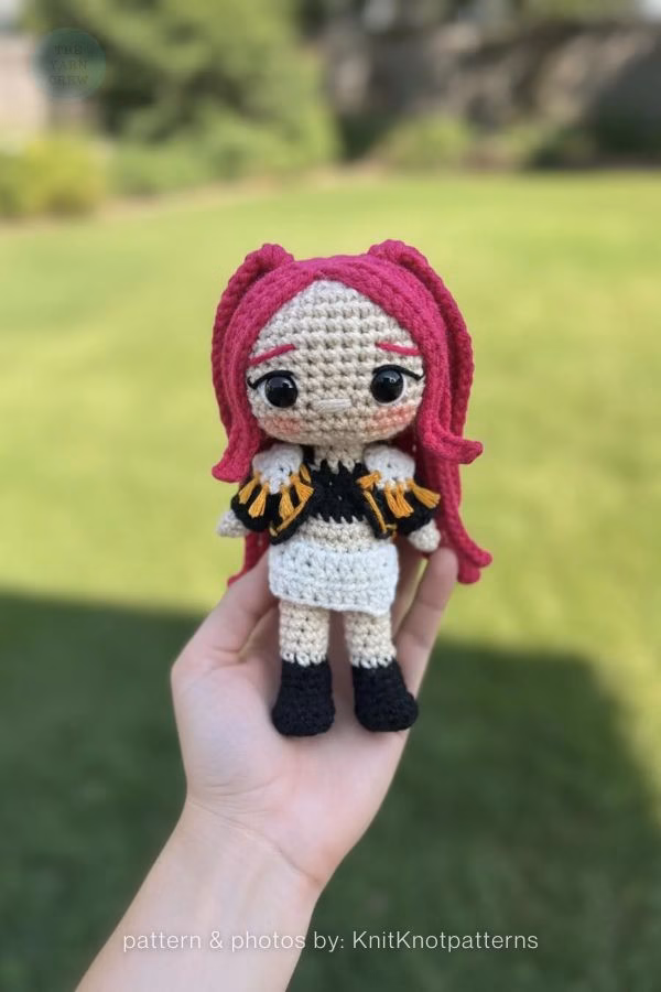 1. Chibi K-Pop Idol Plushie Amigurumi Collection - Curated By The Yarn Crew