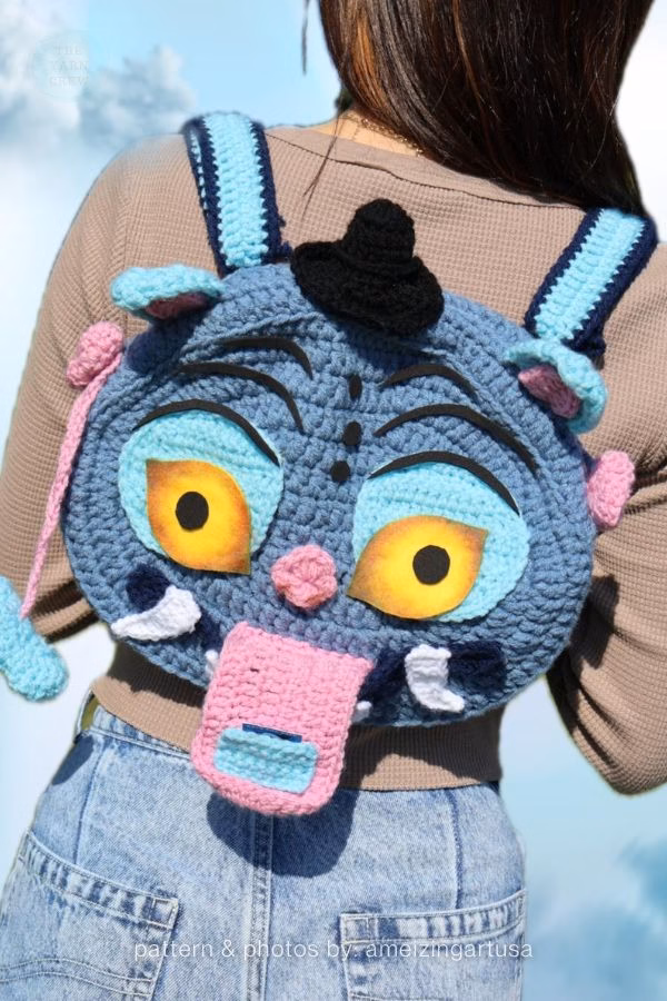 10. K-Pop Demon Hunters Derpy Bag Crochet - Curated By The Yarn Crew