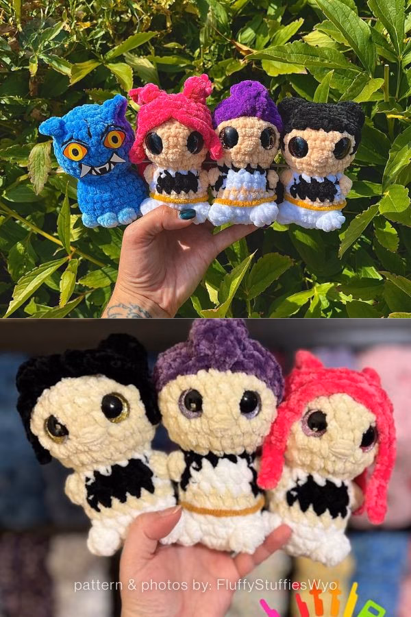 12. DIY K-Pop Demon Hunter Doll Crochet Plushie Pattern - Curated By The Yarn Crew