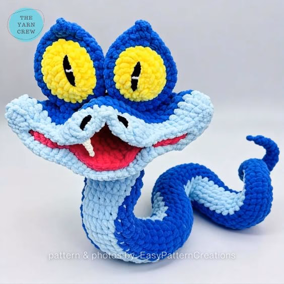 3. Zootopia Inspired Snake Funny Plush