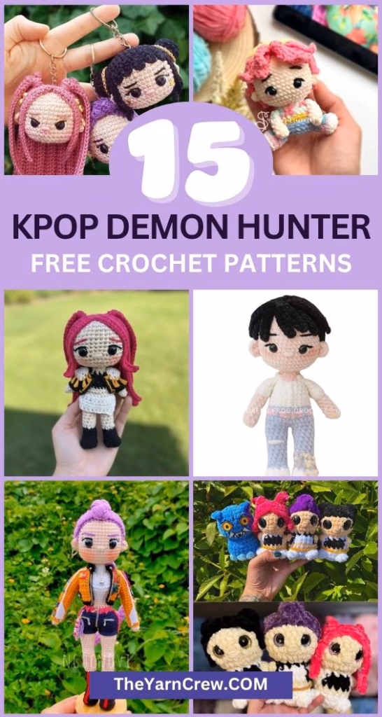Chibi Demon Hunter Doll Crochet Tutorial - Curated By The Yarn Crew
